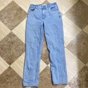 Abercrombie & Fitch Light Blue Straight Leg Jeans